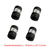 4x Car Accessories SUV Wheel Tyre Valve Stems Air Dust Cover Screw Cap Universal