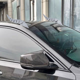 Bull Stickers 3D Design for Car Roof Dragon For Horn Modification Decoration
