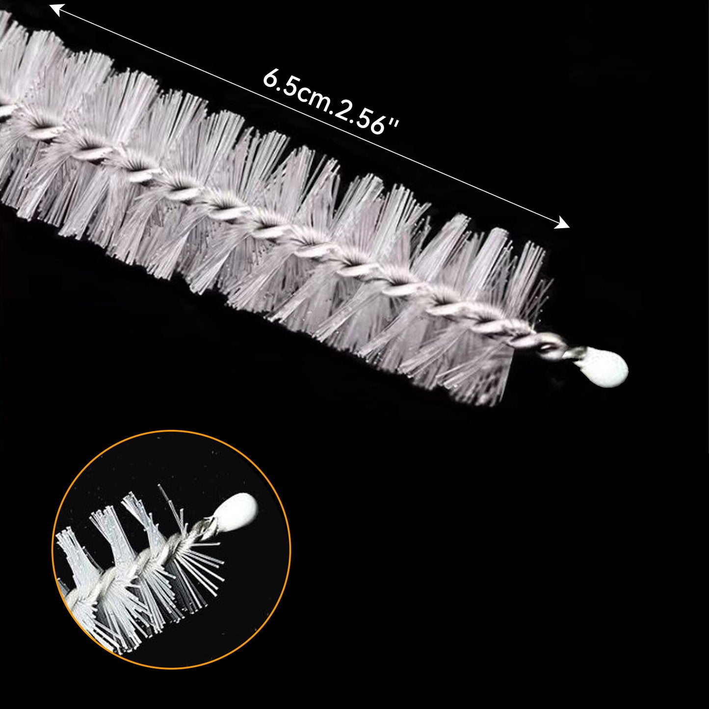 150cm Car Flexible Drain Dredge Sunroof Cleaning Scrub Brush Tool Accessories.