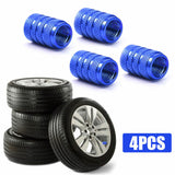 4x Car Tyre Tire Wheel Rims Stem Air Valve Screw Caps Dust Cover Car Accessories