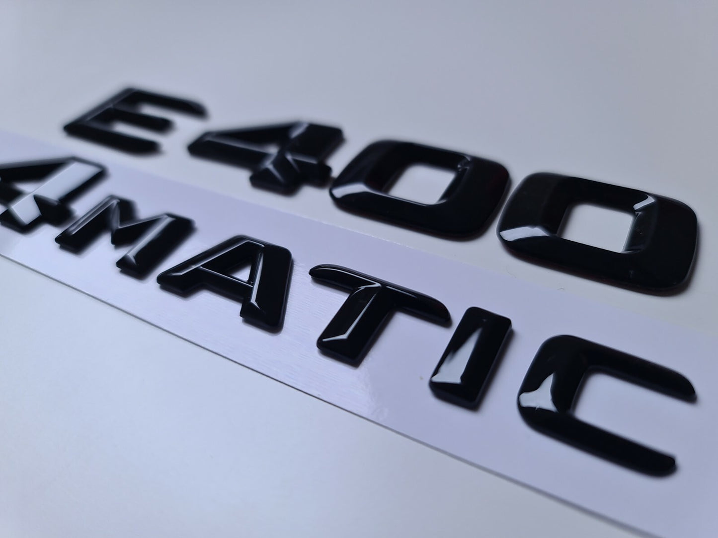 E400 4matic Black Letter Number Rear Boot Badge Emblem For E Class Mercedes