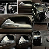 Chrome Trumpet Middle Console Random Post Maybach Logo Badge for Mercedes Benz