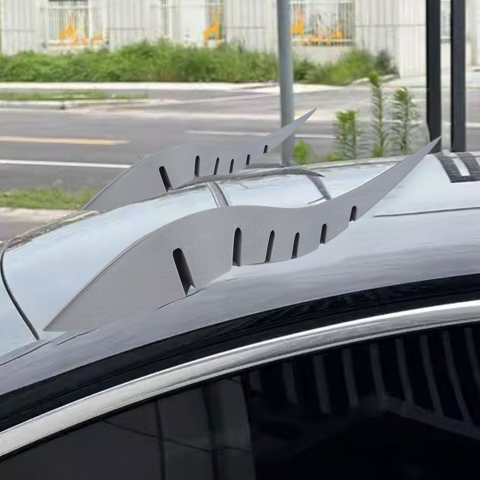 Bull Stickers 3D Design for Car Roof Dragon For Horn Modification Decoration