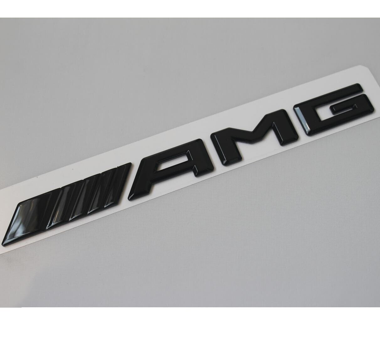 Glossy Black Trunk Letters Emblems Badges for Mercedes Benz W205 C43 AMG Symbols