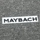 Gloss Black Letters Trunk Emblem Badge Sticker for Mercedes Benz Maybach S-class