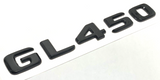 Gloss BLACK GL450 FOR MERCEDES REAR TRUNK EMBLEM BADGE NAMEPLATE DECAL LETTERS
