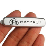 Metal “MAYBACH” Logo Emblems Front Seat Tuning Badge For Mercedes Benz