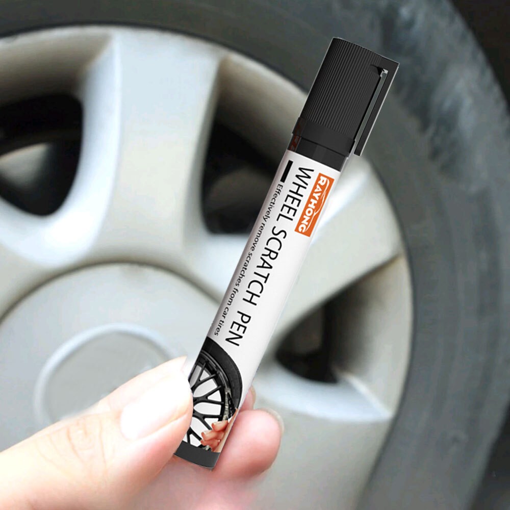 1Set Car Wheel Rim Scratch Repair Pen Touch Up Paint Tool Kit  Car Accessories