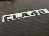 Gloss Black CLA45 Replacement Emblem Badge Sticker For Mercedes-Benz CLA45 AMG