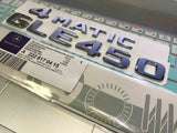 2018 GLE450 4 MATIC High quality Rear Trunk Emblem Decal Badge FOR Mercedes Benz