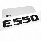 99-14 E 550 AMG Letter Emblem Trunk Logo Nameplate Badge Decorate Sport Black