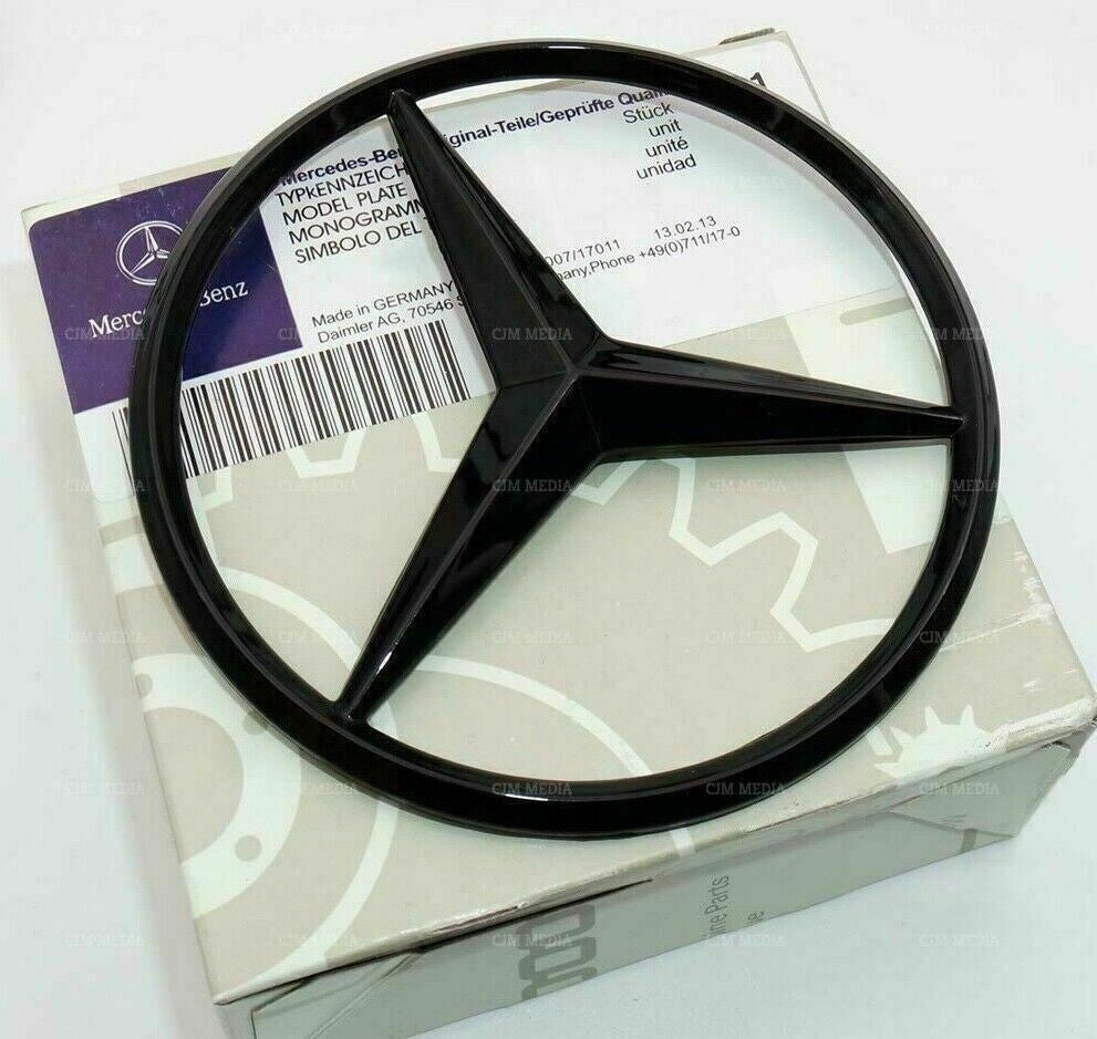C Class Gloss Black Rear Boot Badge 2058174500 For Mercedes Benz W205 2014+