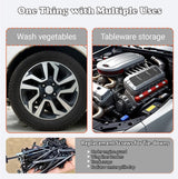 100 PCS Nylon Universal Cable Tie Buckle，Heavy Duty Self-Locking Zip Ties Holder