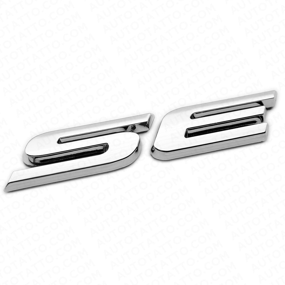 For Ford Fusion SE 3D Chrome Emblem Badge Nameplate Decal NEW