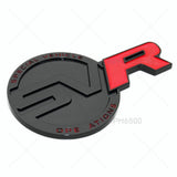 Land Rover 3D Car SVR Special Vehicle Operations Black Logo Badge Emblem Sport