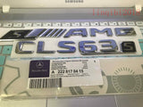 NEW "CLS63s + sAMG" High quality Rear Trunk Emblem Decal Badge FOR Mercedes Benz