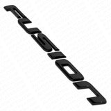 For 2013-2018 Fusion Gloss Black Emblem Badge Nameplate Decal NEW