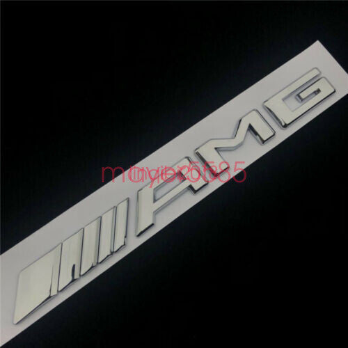 2019 CLA45 + AMG + TURBO 4 MATIC Trunk Emblem Badge Sticker for Mercedes Benz