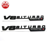 Gloss Black Red GLE63S AMG Biturbo 4matic+ emblem badge For GLE C167 V167 Series
