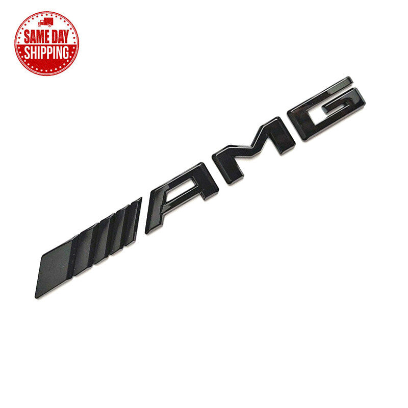 Gloss Black C63s AMG V8 BITURBO Trunk Badge Emblem For W205 C205 C63 C63S 2015+