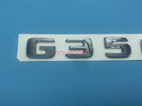 Chrome " G350d " Number Letters Rear Trunk Badge Emblem for Mercedes Benz G350d
