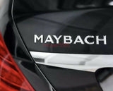 1PC Brand New ABS For Mercedes Benz Maybach Letters Trunk Emblem Badge Sticker