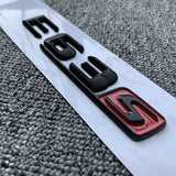 E63s 3D Back Letters Trunk Emblem Badge For Mercedes Benz E63 AMG S Sticker