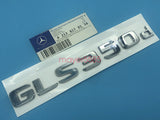 Chrome " GLS350d " Number Letters Rear Trunk Badge Emblem for Mercedes Benz GLS