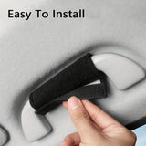2pcs Fluff Interior Roof Door Handle Protector Armrest Cover Accessories Car Accessory