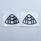 Black Side Rear Trunk Badge Emblem for Mercedes Benz Maybach S Class S400 S500