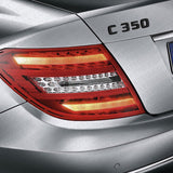 06-15 C 350 Emblem Trunk Lid Letter Logo Nameplate Badge Decoration AMG Black
