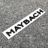Gloss Black Letters Trunk Emblem Badge Sticker for Mercedes Benz Maybach S-class