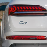 Audi Q7 OEM Chrome Rear Letter Liftgate Badge Trunk Emblem Badge Logo Sport