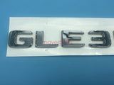 Chrome " GLE350d " Number Letters Rear Trunk Badge Emblem for Mercedes Benz GLE