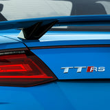 For Audi TT RS OEM Chrome Rear Letter Tail Badge Trunk Emblem Badge Logo Sport