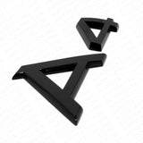 Audi A4 Gloss Black Rear Letter Tail Badge Trunk Nameplate Emblem Badge Sport