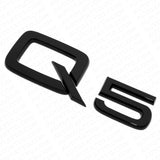 Audi Q5 Gloss Black Rear Letter Liftgate Badge Trunk Emblem Badge Logo Sport