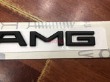 Black L////AMG L AMG Letters Trunk Emblem Badge Sticker for AMG L