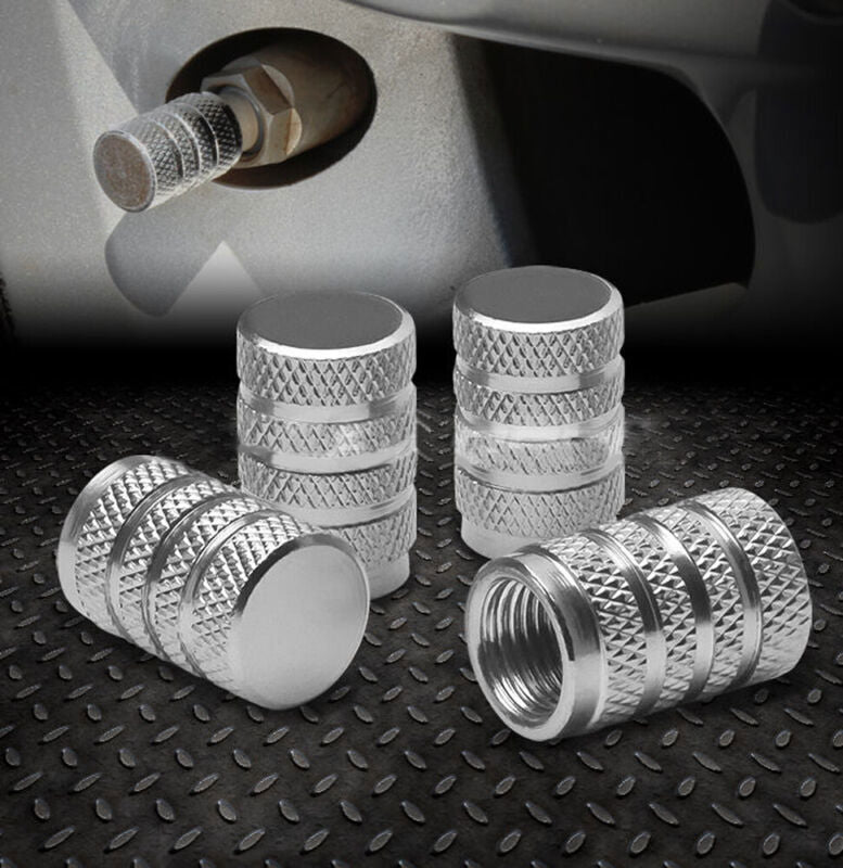 4x Wheel Rim Tire Air Valve Stem Caps Screw Dust Cover Cars