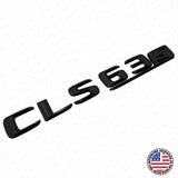 2016 CLS 63 S Emblem Trunk Lid Letter Nameplate Badge Decorate AMG Gloss Black