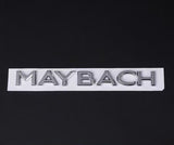 4pc Chrome Maybach Fender Side Rear Trunk Emblems Badge AMG For Mercedes S Class