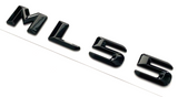 Gloss BLACK ML55 FOR MERCEDES ML550 REAR TRUNK EMBLEM BADGE NAMEPLATE