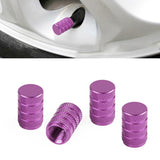 4x Tire Valve Stem Caps Car Wheel Rim Air Valve Screw Covers
