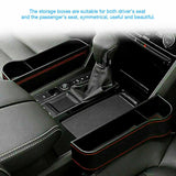 2x Seat Crevice Box Storage Cup Holder Organizer Auto Gap Pocket Stowing Accessory Car Accessory
