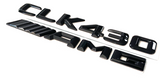 GLOSS BLACK CLK430+AMG FOR MERCEDES CLK430 REAR TRUNK EMBLEM BADGE NAMEPLATE