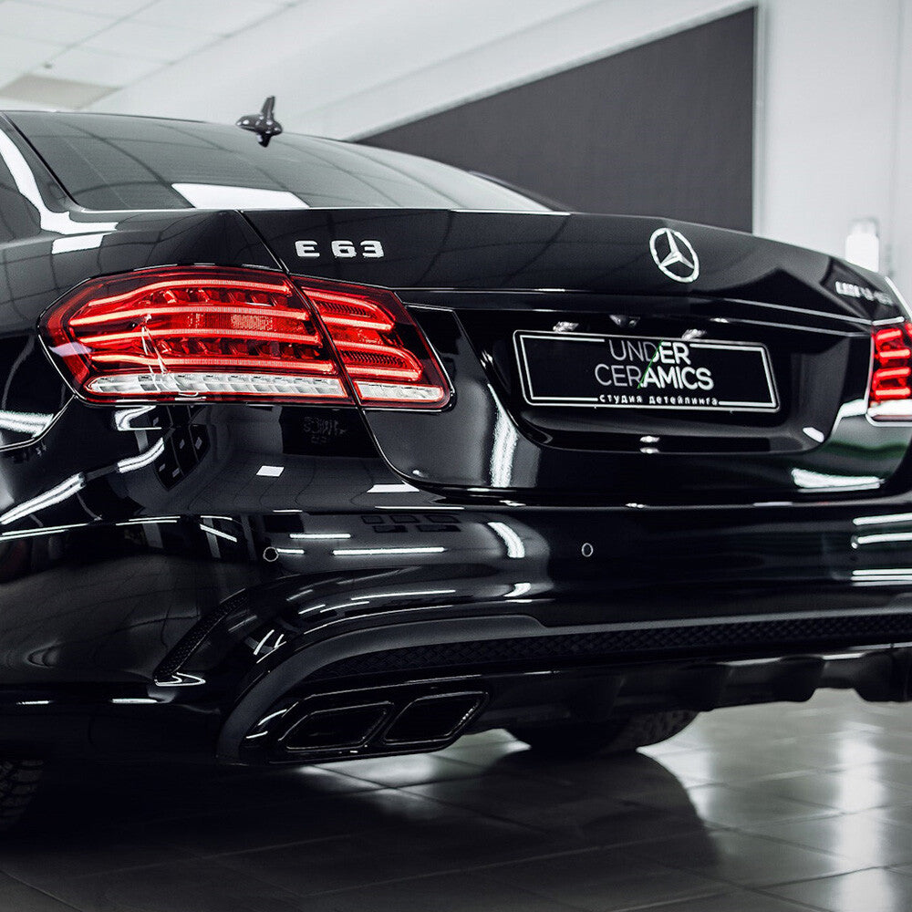 07-13 E 63 AMG Letter Emblem 3D Trunk Logo Nameplate Badge Decorate Sport Chrome