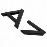 For Audi A7 Gloss Black Rear Letter Tail Badge Trunk Emblem Badge Logo Sport