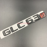 Matte black GLS63s AMG V8 BITURBO Trunk Emblem Badge Sticker For Mercedes Benz
