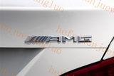 1 set Chrome Letters Rear Trunk Emblems Badges for A-Class W176 A45 AMG TURBO