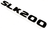 GLOSS BLACK SLK200 FOR MERCEDES REAR TRUNK EMBLEM BADGE NAMEPLATE DECAL LETTERS